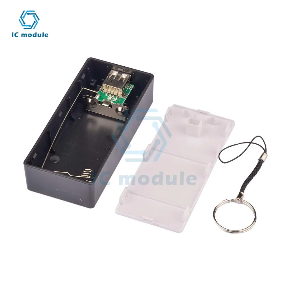 USB Power Bank Box Battery Charger Case 2X 18650 DIY Box for Smart Phone MP3 Electronic Mobile Charging In Stock