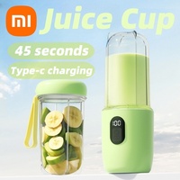 Xiaomi Portable Blender USB Rechargeable Cordless Mini Juicer Mixer for Smoothie Shake Protein Travel Sports Bottle Juicer Cup