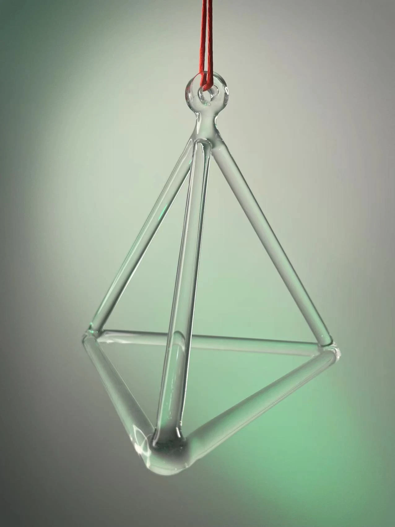 6inch Quartz Clear Crystal Triangle Tripod Singing Pyramid for Sound Healing Yoga Relax with Free Mallet