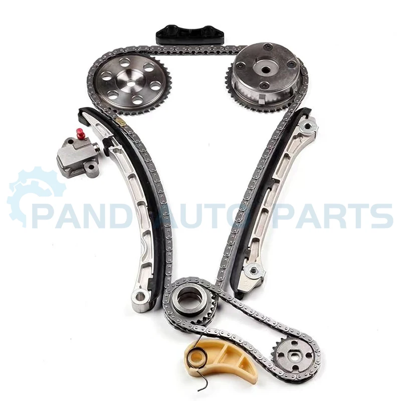 Kit de distribución de cadena de distribución compatible con Mazda 3 6 CX-7 MPV 2.3L 2.3T 2007-2013 DOHC L3 L3Y7 L3VDT Tensor de leva Riel guía de engranaje