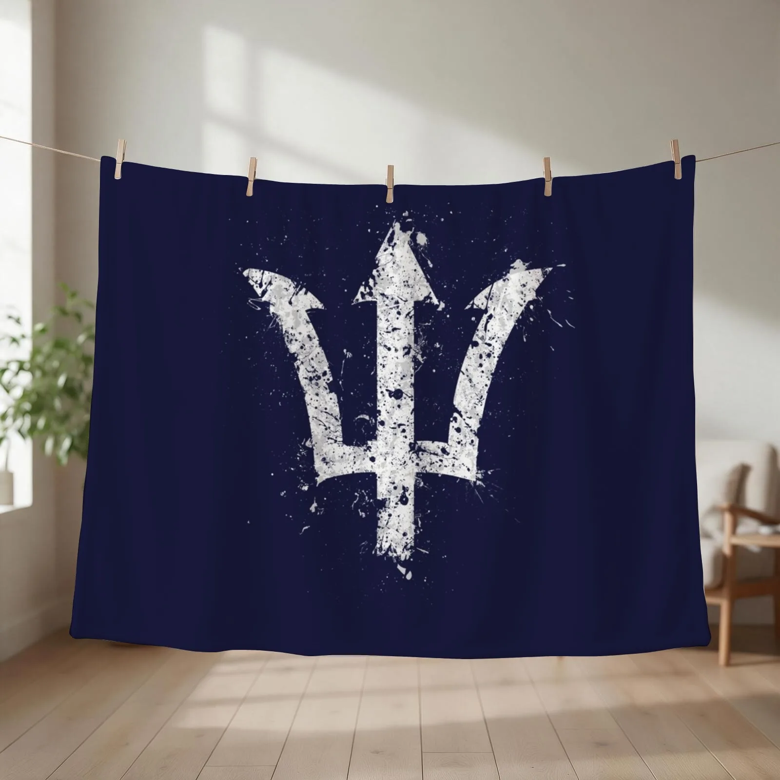 Percy JacksonTrident Throw Blanket Thins Designers warm winter Soft Blankets