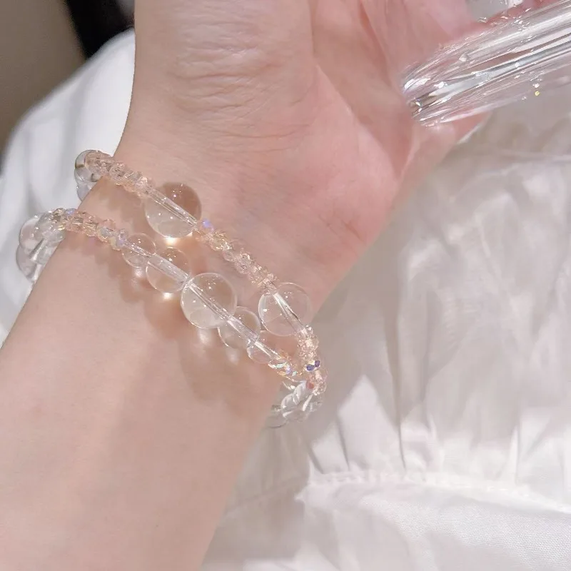 

Crystal Bracelet Light Luxury High Sense To Give Girlfriend Girlfriend Birthday Gift Design Exquisite Temperament Versatile Brac