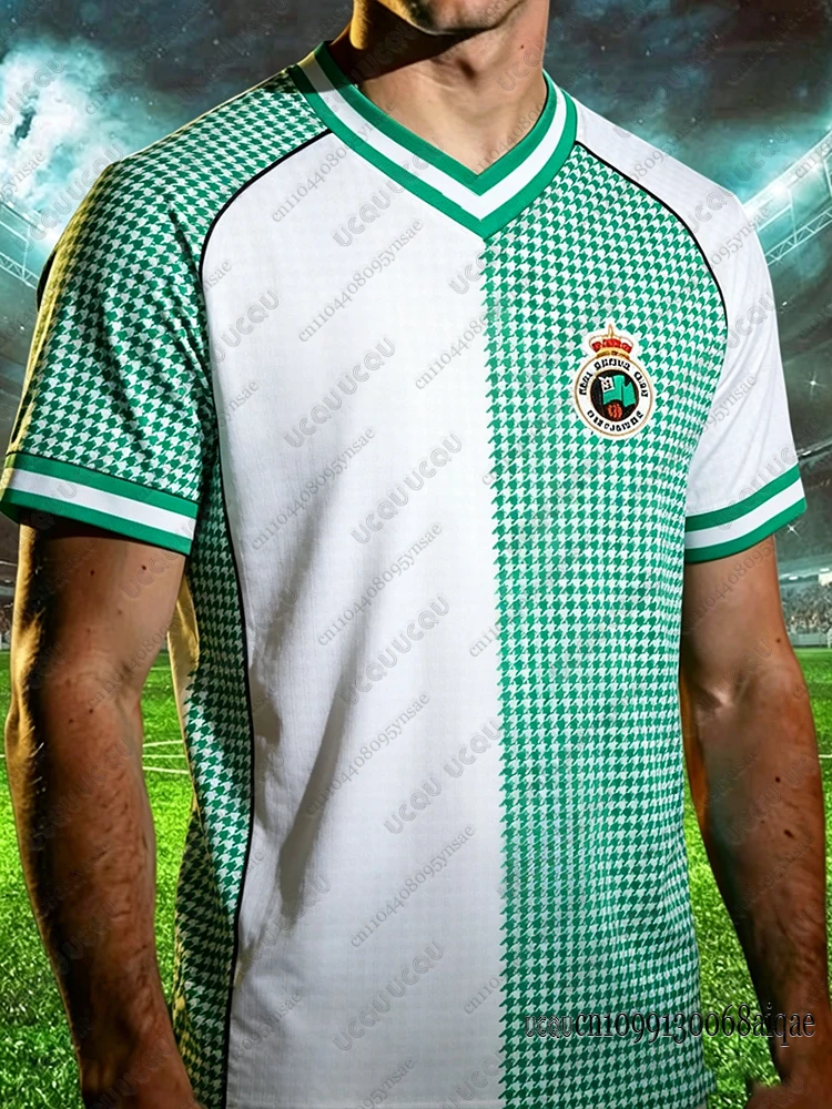 

Летняя футбольная форма сборной Нидерландов для мужчин, спортивные велосипедные майки, домашняя форма сборной Нидерландов Racing de Santander 26-27 для взрослых/детей