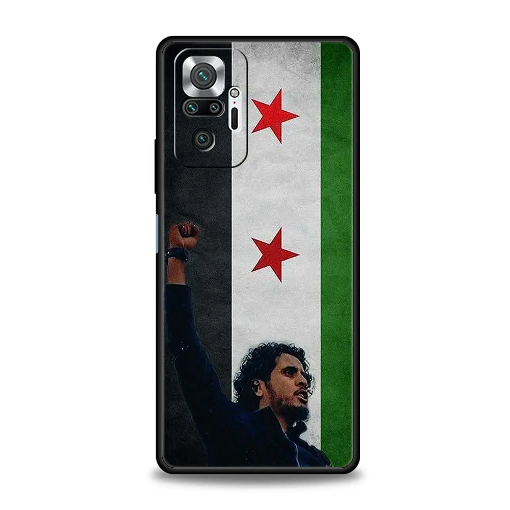 Syria flag Phone Case For Xiaomi Redmi Note 13 12 5G 11 10 Pro Plus 4G 9S 9 8 7 9T 13C 12C 10C 9C 9A Soft Silicone Cover