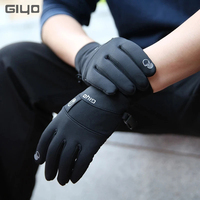 GIYO Winter Cycling Gloves Men Women Touch Screen Anti-slip Windproof Thermal Gloves Bicycle Outdoor Sports Full Finger Mittens