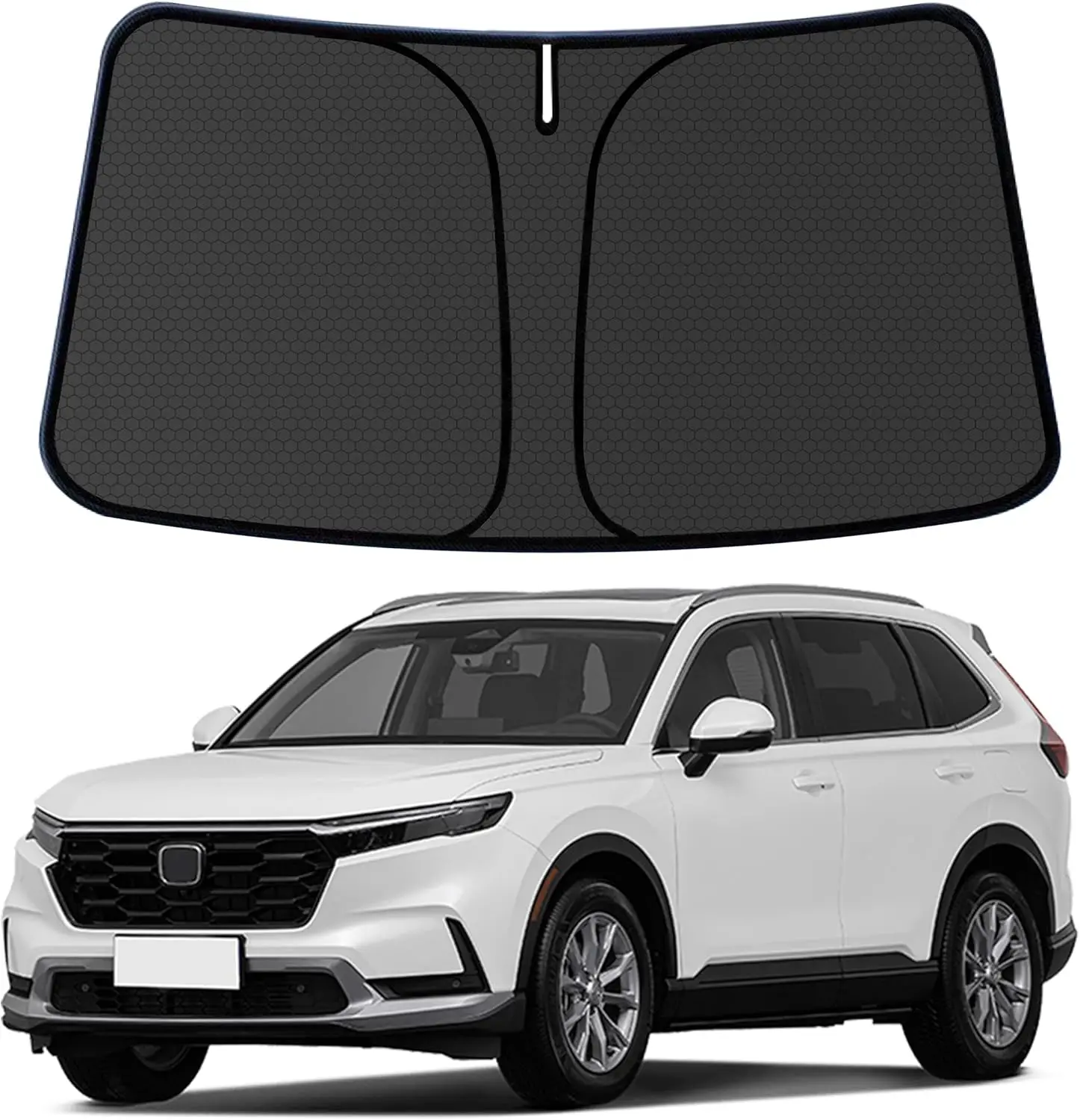 

Custom Fit Sun Shade for CRV 2023-2026, Blocks UV, Keeps Car Cooler