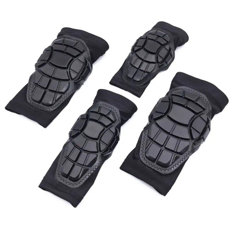 

ABVB-6X Children Protective Gear Set Soft Kid Elbow Pads Knee Pads For Balance Bike Skateboard Inline Roller Skate Scooter,S