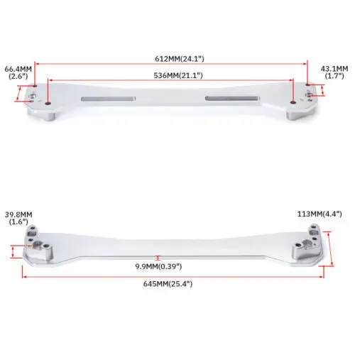 الخام الخلفي ذراع التحكم السفلي الإطار الفرعي هدفين التعادل بار ل 1996 -2000 هوندا سيفيك EK LCA سلسلة الشظية