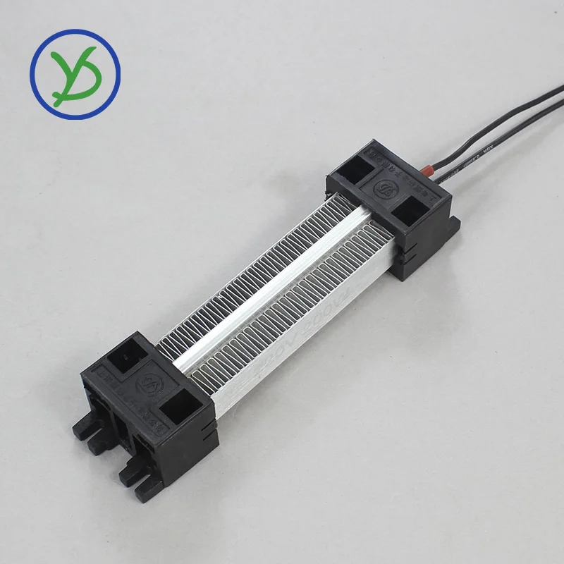 220V 200W AC DC Insulated PTC ceramic Air Heater Electric Heater Parts Heater Lamp Heating Tuberesistance Wire 81A1 140x35x26mm