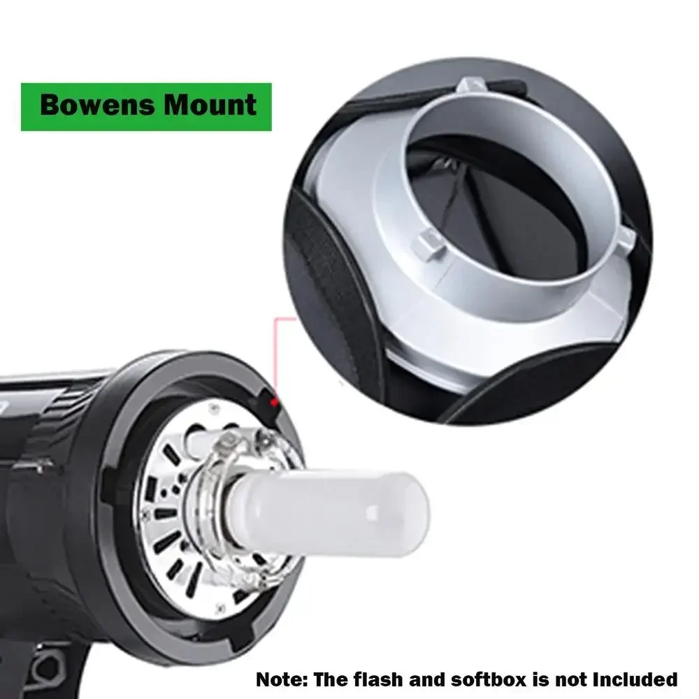 

Bowens Mount Speedring Softbox Speed Ring Adapter for Studio Photography Monolight Strobe Flash Speedlite Speedlight