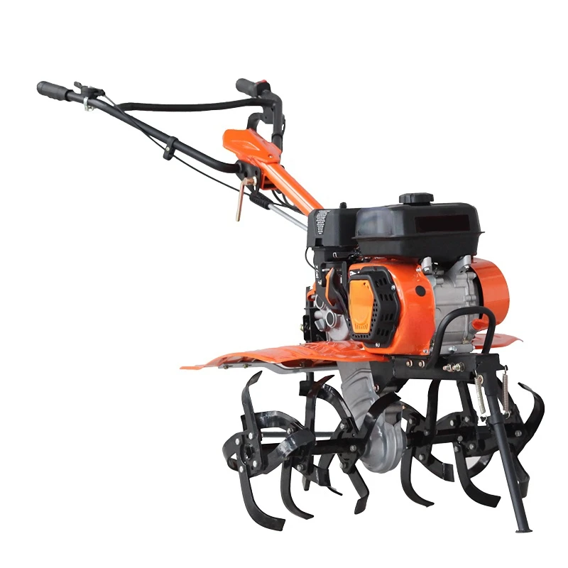 7.5HP gasoline cultivators mini power tiller rotary Agricultural Multifunction Tiller Cultivators for farm