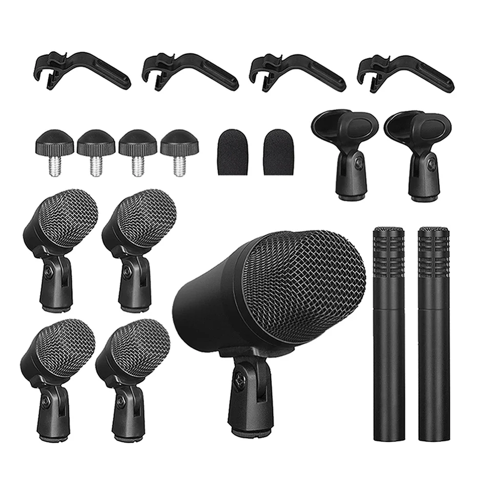 ST-707 Professional wired drum microphone set drum kit jazz drum percussion instrument microphone