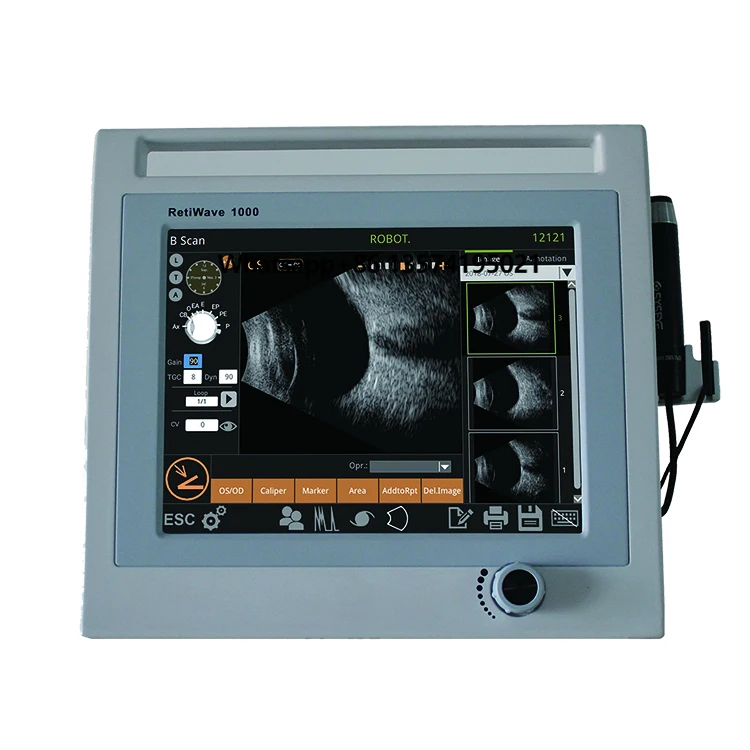 RetiWave-1000 Ophthalmology Ultrasound Touch Screen Portable Ophthalmic AB Scan with Software