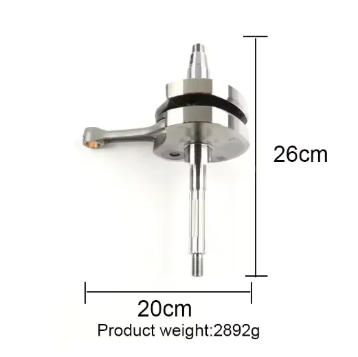 Motorcycle crankshaft Assembly For Vespa GTS 300 GTS300 GTV300 IE Super GTV 300CC 4T LC engine crank accessories B0139460001 view 2