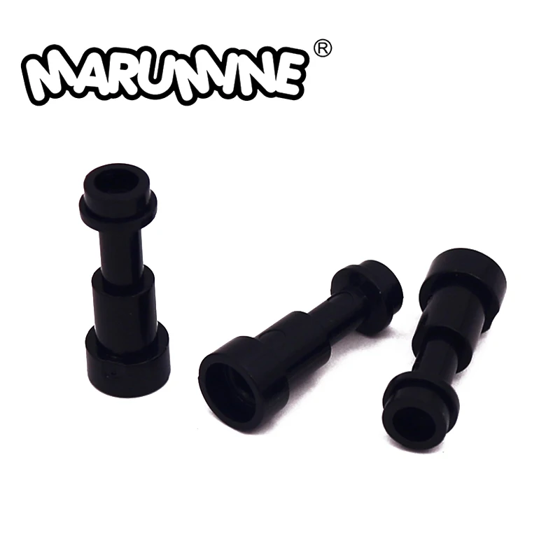 Marumine 20PCS Classic Building Blocks Parts 64644 Military Standing Guard Telescope War Cannon Single Barrel Accessories Toys