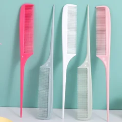 Professional Hair Tail Comb Professional Salon Hair Cut Comb Hair Styling Stainless Steel Spiked Salon Hair Care Styling Combs