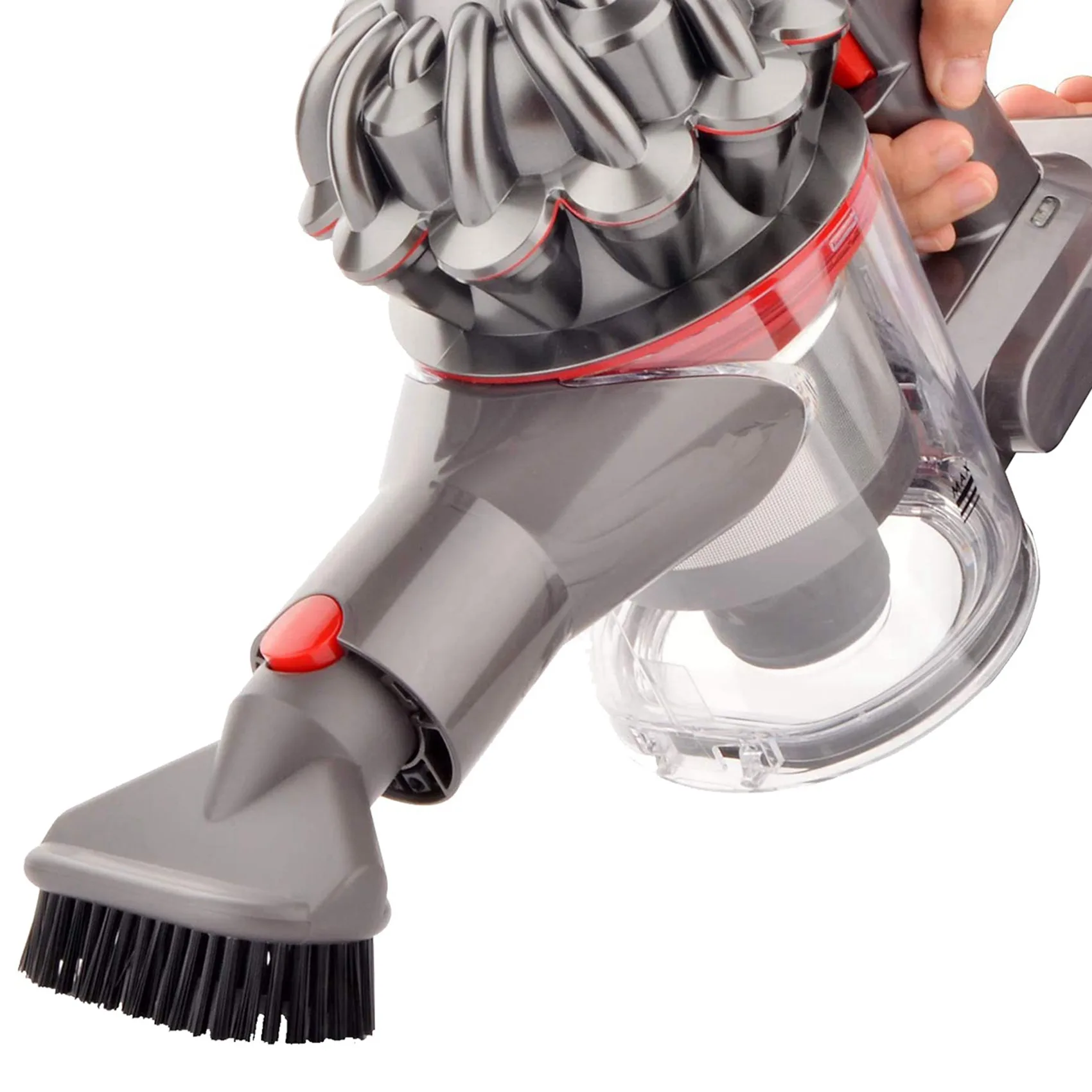 Kit d'accessoires de brosse STER-2X pour Dyson V8 V7 V10 V11, comprenant une brosse pour la saleté tenace, une brosse à poussière douce