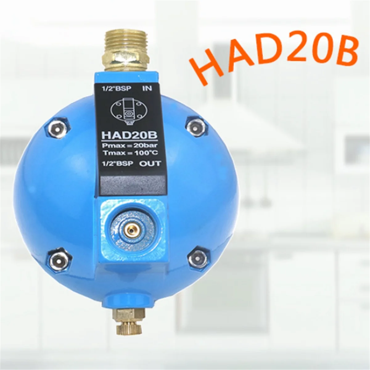 ABZV-HAD20B Válvula de drenaje flotante automática de aire comprimido 1/2 pulgada BSP 400L/M Máquina de agua condensada
