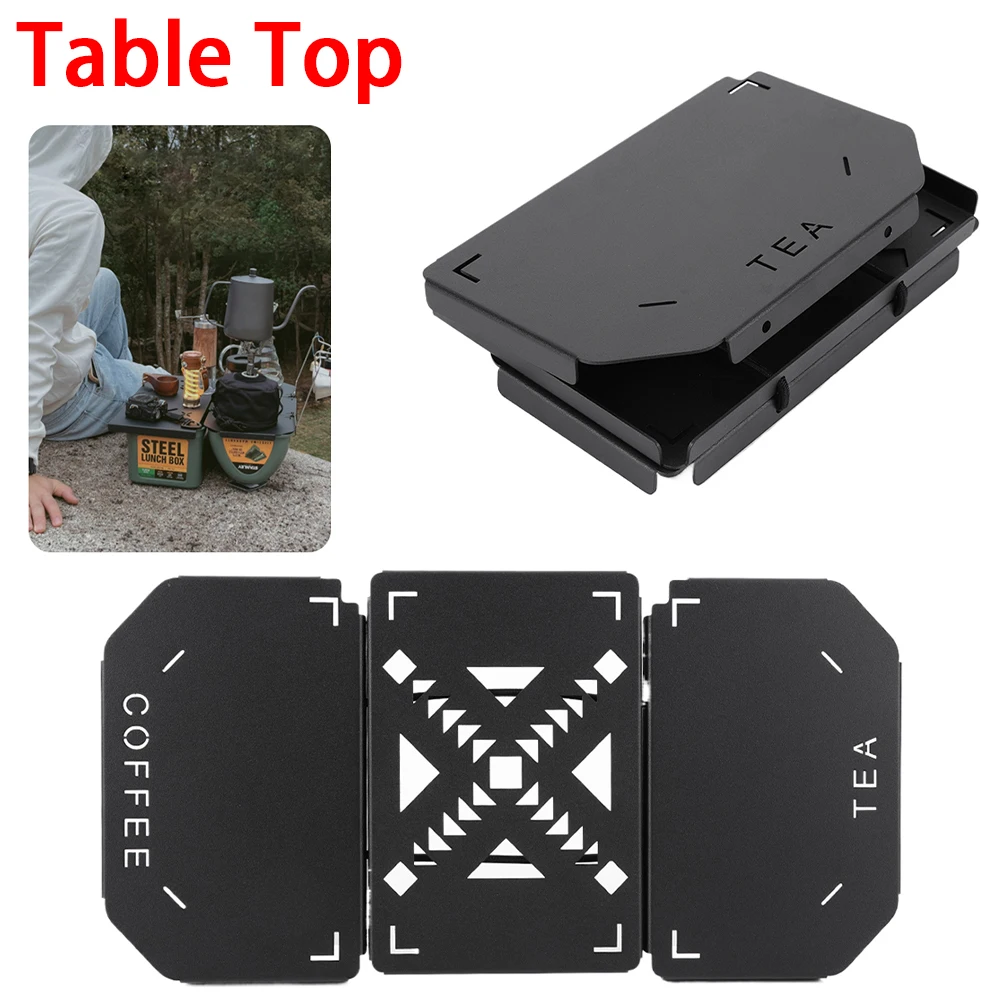 

Складная столешница для стола, сверхпрочная металлическая панель из алюминиевого сплава для ланч-бокса Stanley 9.4L, снаряжение для кемпинга