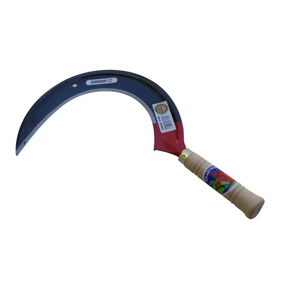

Krenhof Offner Hand Scythe Reaping Sickle Shorter Rounder Grass Hook 4920,45 Made in Austria