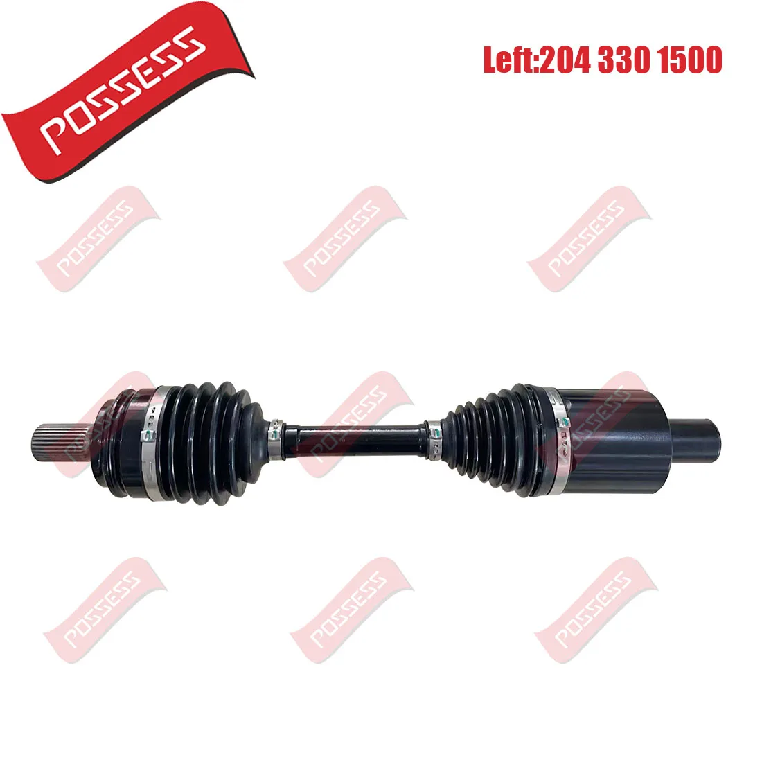 Front Axle Left And Right Drive Shaft Assembly With Constant Velocity Universal Joint For Mercedes Benz GLK Class X204 2008-/