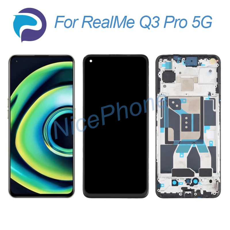 

for RealMe Q3 Pro 5G LCD Screen + Touch Digitizer Display 2400*1080 RMX3031 Q3 Pro 5G LCD Screen Display