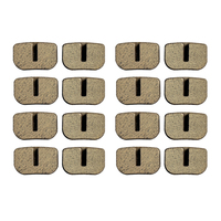 8 Pair Disc Brake Shoe Pad For 43cc 47cc 49cc Pocket Bike Minimoto Mini Dirt Bike Baby Kid Crosser Mini-gas Electric Scooter