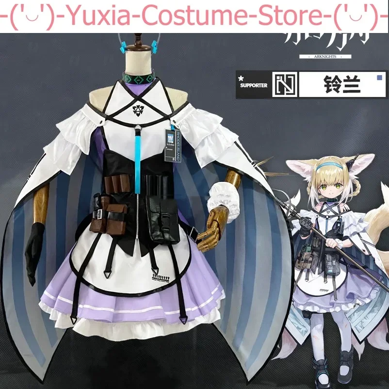 

Arknights Suzuran Women Cosplay Costume Cos Game Anime Party Uniform Hallowen Play Role Clothes Clothing Dress