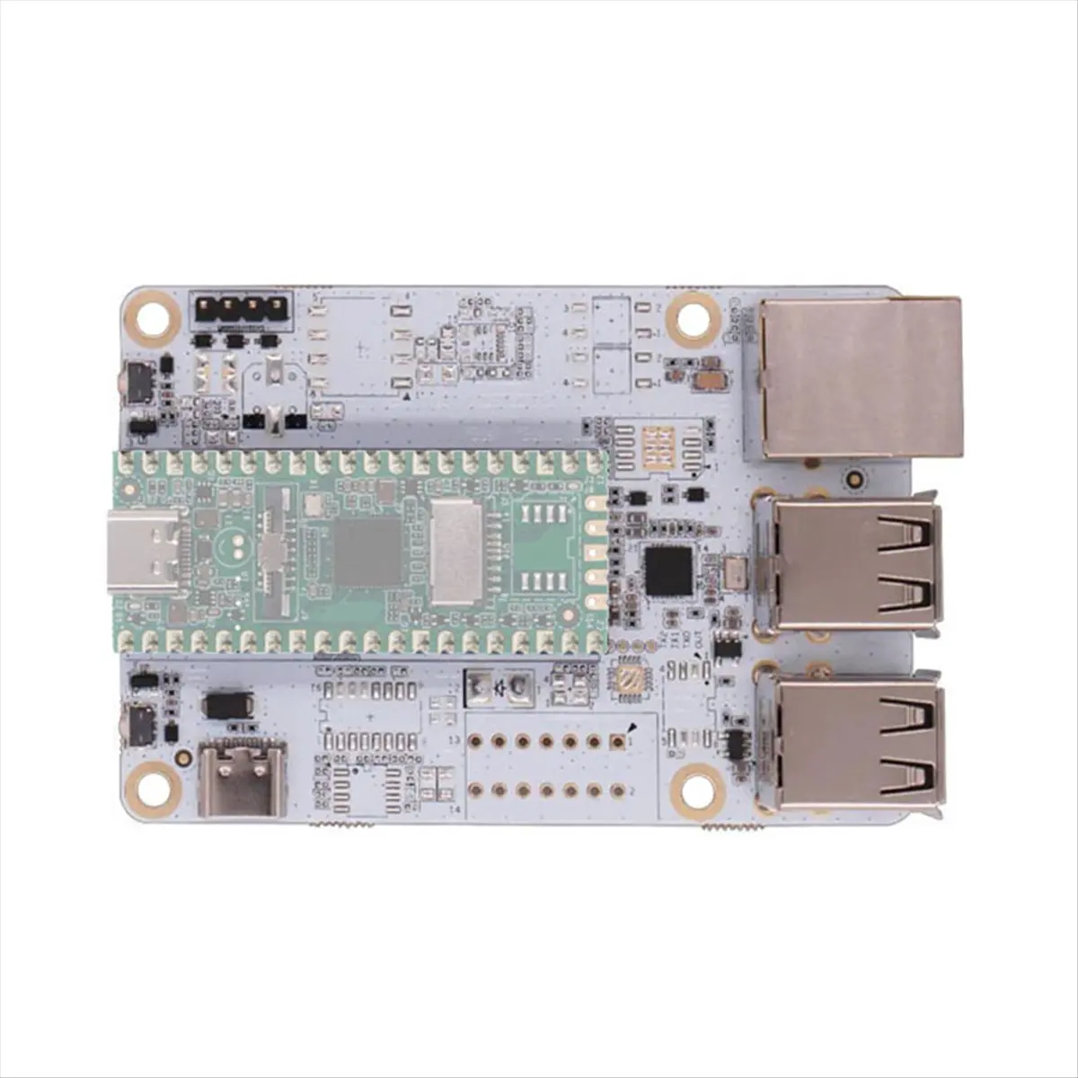 

[ABDH] Плата расширения USB HUB Base с сетевым портом RJ45 для Milk-V Duo, для платы разработки Milk V Duo на базе Linux