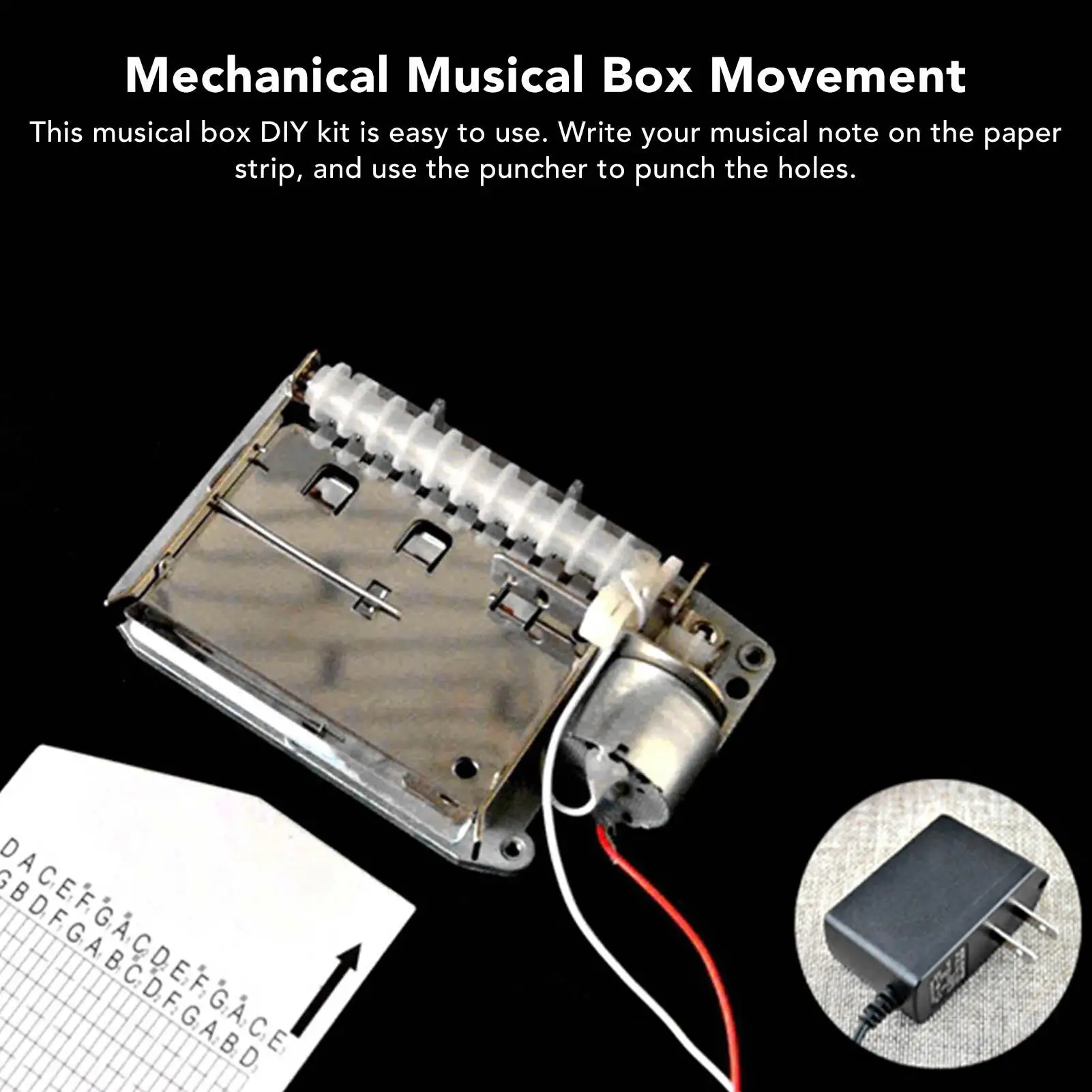 für DIY Handkurbel Puncher Spieluhr Kit