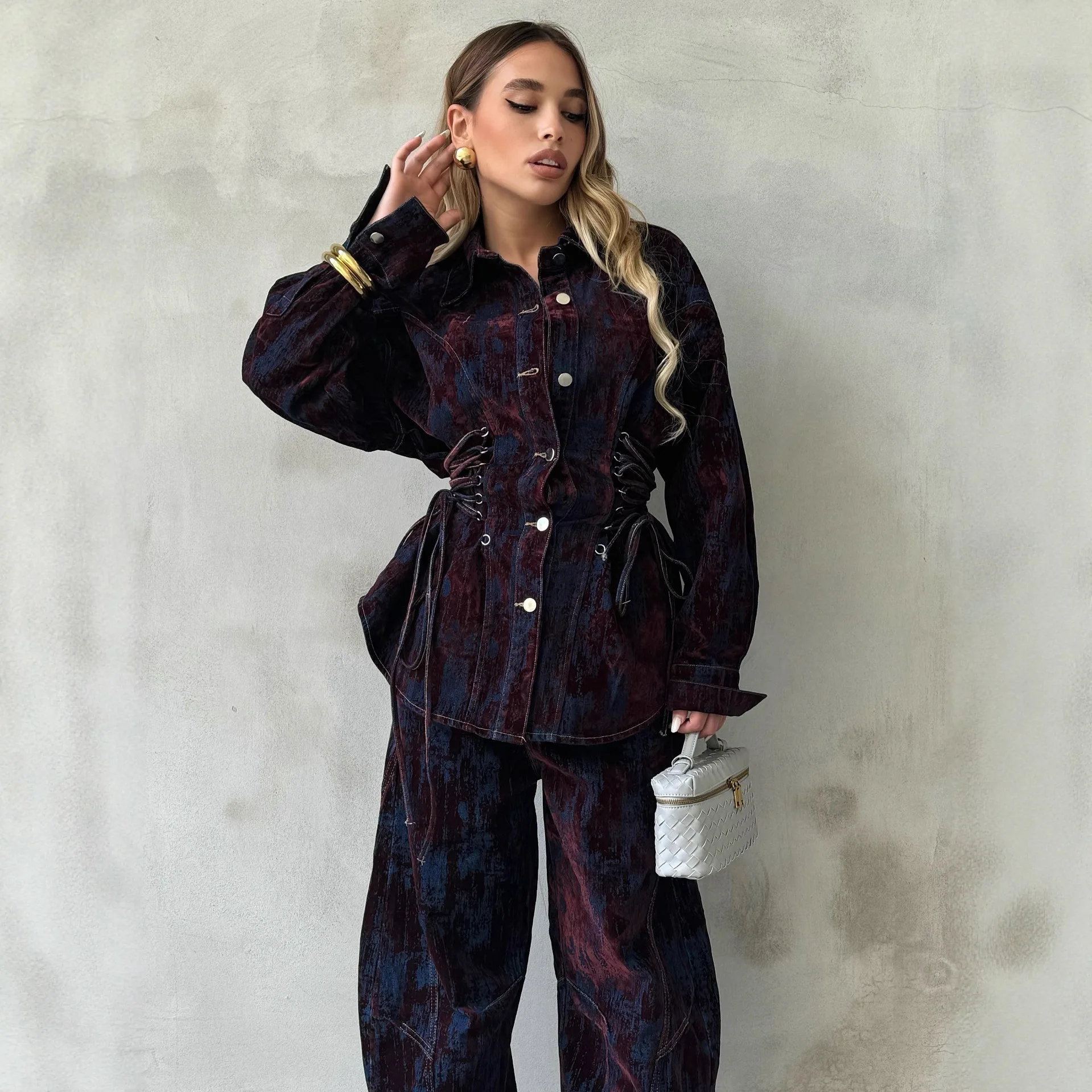 ชุดเดนิม 2 ชิ้น เสื้อแจ็คเก็ตเ - Women'S Fashion Denim Jacket บทวิจารณ์และราคา