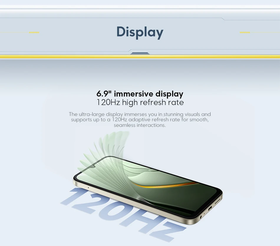Global Version POCO C81 Pro smartphone UNISOC T7250 processor 6.9" LCD display 13MP main camera 6000mAh 3.5mm headphone
