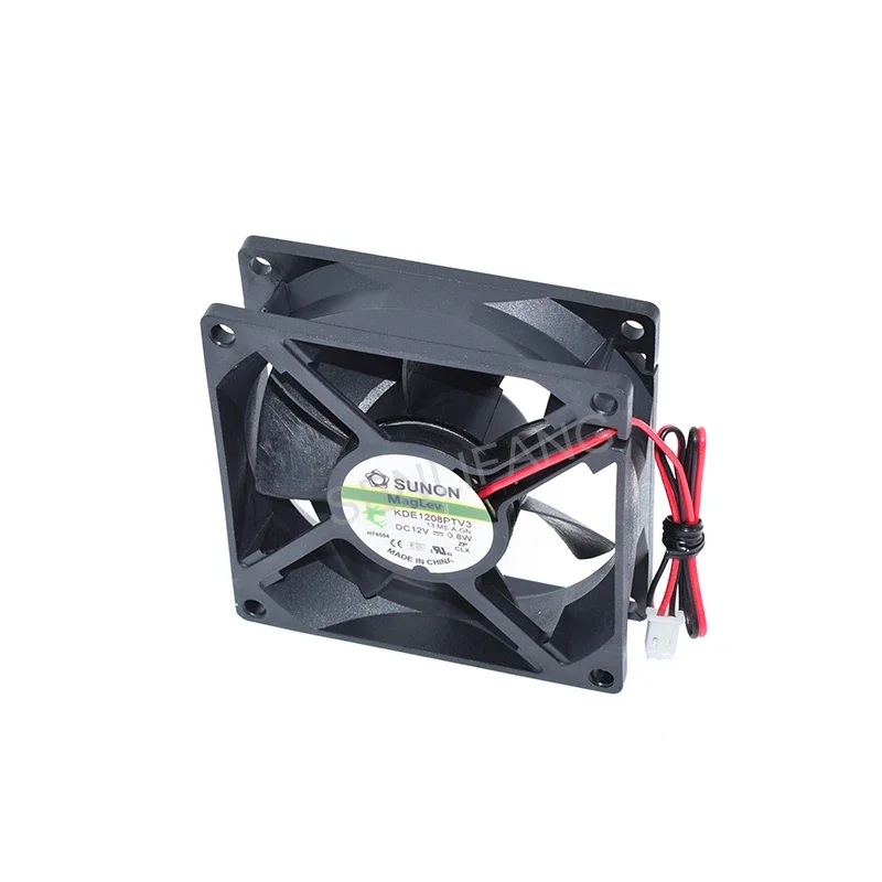 Ventilador de refrigeración KDE1208PTV3 DC12V 0,8 W, 2 líneas, 8CM, nuevo