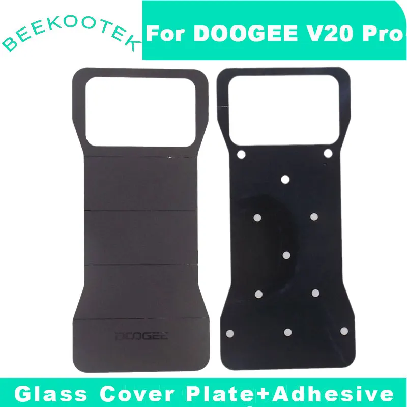 New Original DOOGEE V20 Pro Battery Cover Back Case Glass Cover Plate Housing With Adhesive For DOOGEE V20 Pro Smart Phone