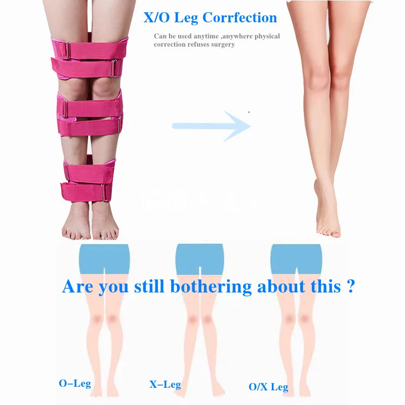 Adjustable O/X Type Legs Correction Band Bowed Legs Knee Valgum Straightening Posture Corrector Beauty Leg Band For Adults Kids