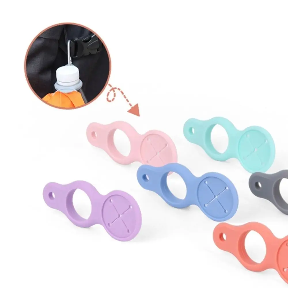 Food Grade Silicone Sports Kettle Buckle Carabiner Tight Enough Easy To Use Carabiner Portable Not Slip Out Kettle Buckle