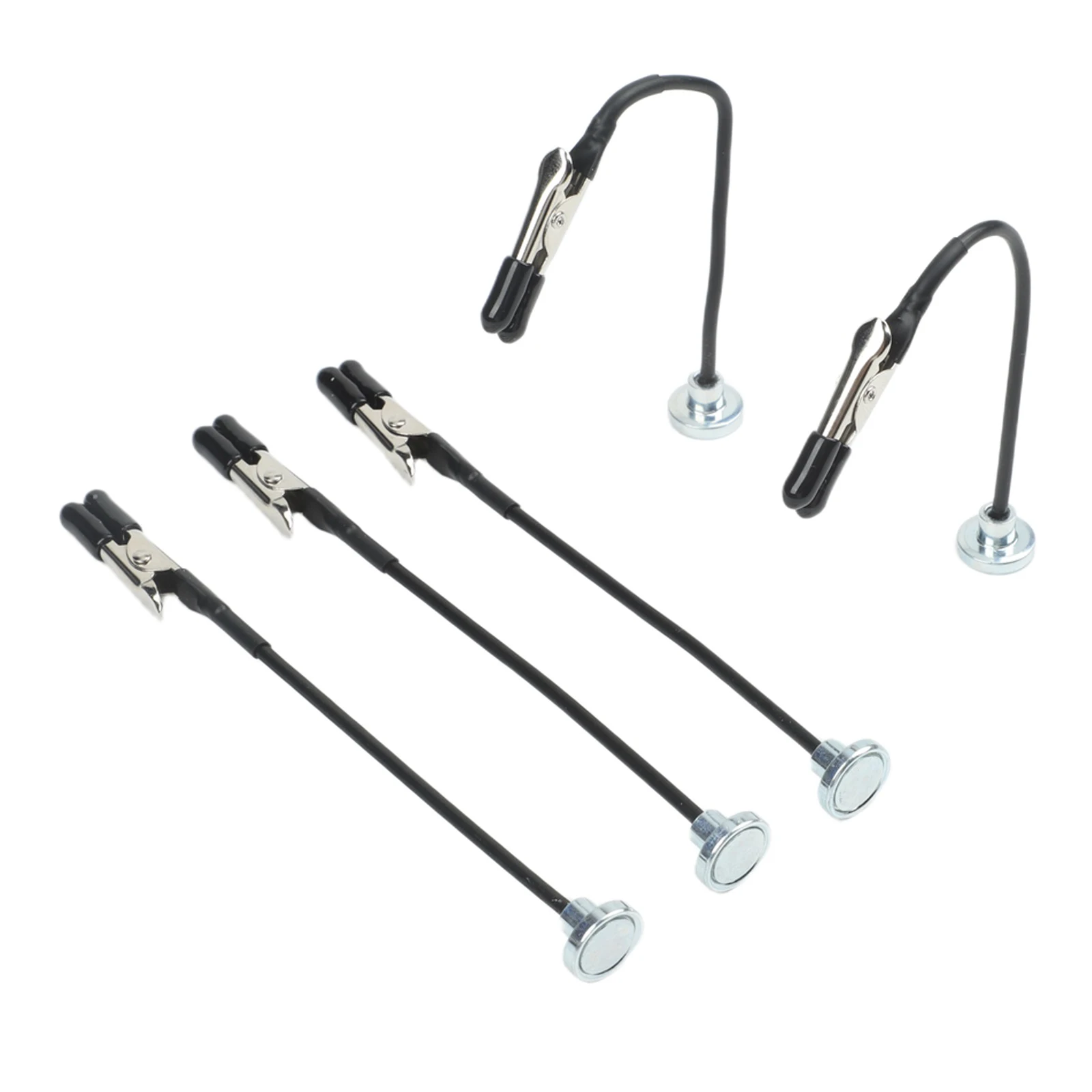 Third Hand Soldering Aid with Bendable Neck and Strong Magnet Base for Holding Components During Detailed Work