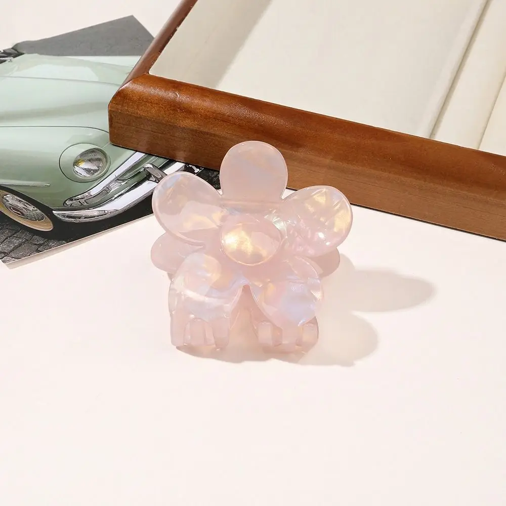 กิ๊บติดผมดอกไม้หลากสีขนาดเล็กสไตล์เกาหลีกิ๊บติดผมดอกไม้ปูเครื่องประดับผมกิ๊บเรขาคณิตกิ๊บฉลามหญิง