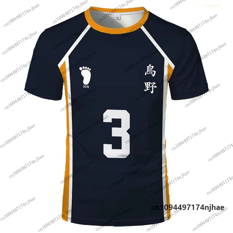 Anime Haikyuu Rollenspiel-Trikot Karasuno High School Volleyball Club Hinata Shoyo Kageyama Sportbekleidung Trikot für Kinder/Erwachsene Oberteile – Detail 7