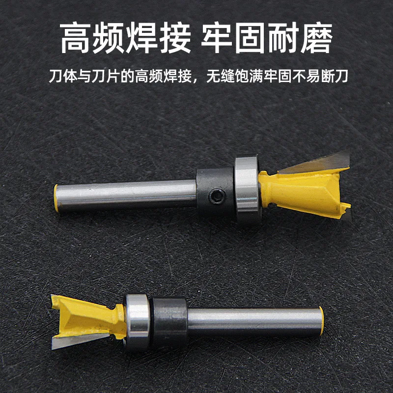 Manufacturer's Inch Dovetail Slotting Milling Cutter Woodworking Milling Cutter Trimming Machine Cutter Head Engraving Machine T