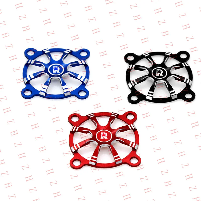 U+ 1/10 1/8 RC Car Fan Cover Guard Cooling Fan Protective Cover Aluminum 30x30MM