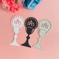ihs holy grail cross religion decoration die Metal Cutting Dies DIY Scrapbook Paper Cards Embossing Craft Die Cut handmade craft