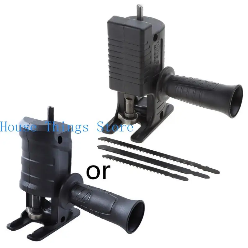 

652F Handheld Woodworking Accessory Electric Drill Tool Reciprocating Adapter