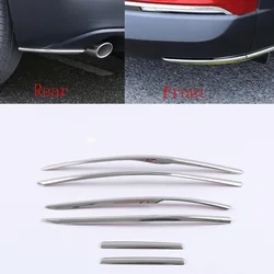 For Mazda Cx-30 Cx30 2020-2022 2023 Stainless Steel Front Rear Corner Protection Strip Cover Trim Decorative Car Accessories