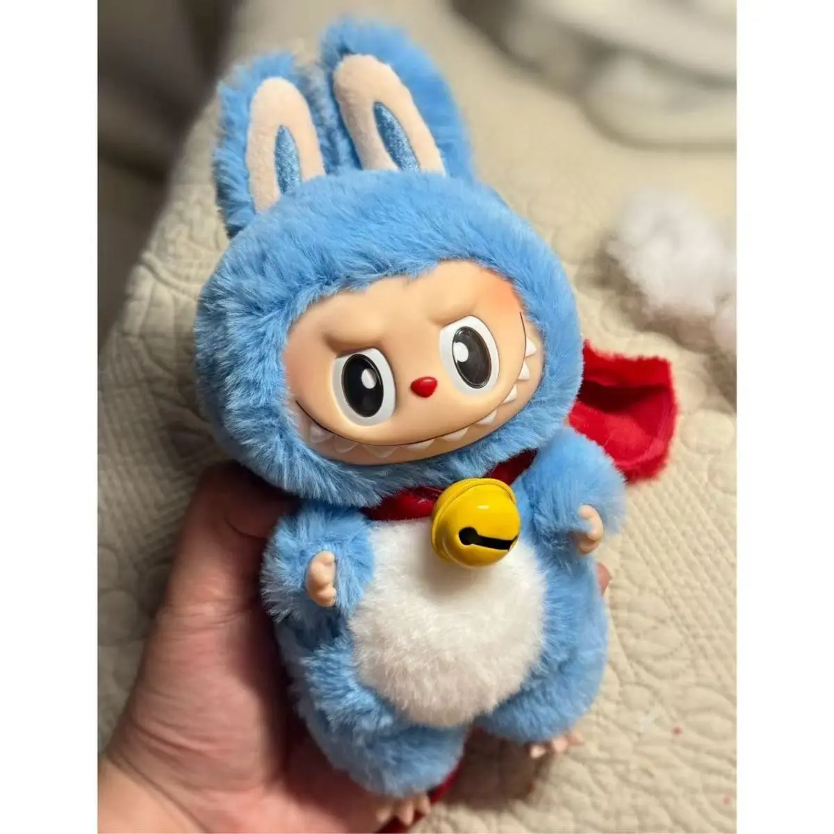 

2025 для Labubu Doraemon, одежда в стиле, милая виниловая кукла 17 см V1 V3, аксессуары для одежды «сделай сам», игрушки, подарки, набор украшений с подвеской