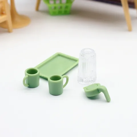 Набор прозрачных чашек для кукол Blythe OB11