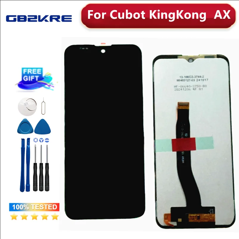 NEW For Cubot King Kong 9 FHD+ Kingkong9 LCD Display+Touch Screen Digitizer Assembly Replacement KINGKONG 9 AX LCD Display Parts