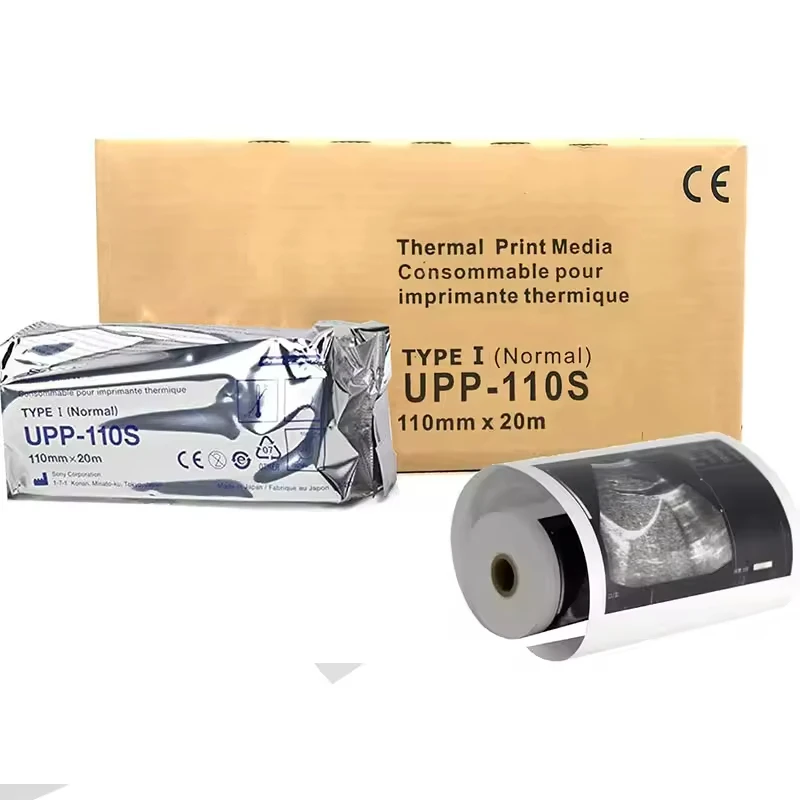 Papel térmico de UPP-110S para impresora de ultrasonido, suave, para Sony UP-890, UP-895MD, UP-D895, UP-897MD, UP-D897