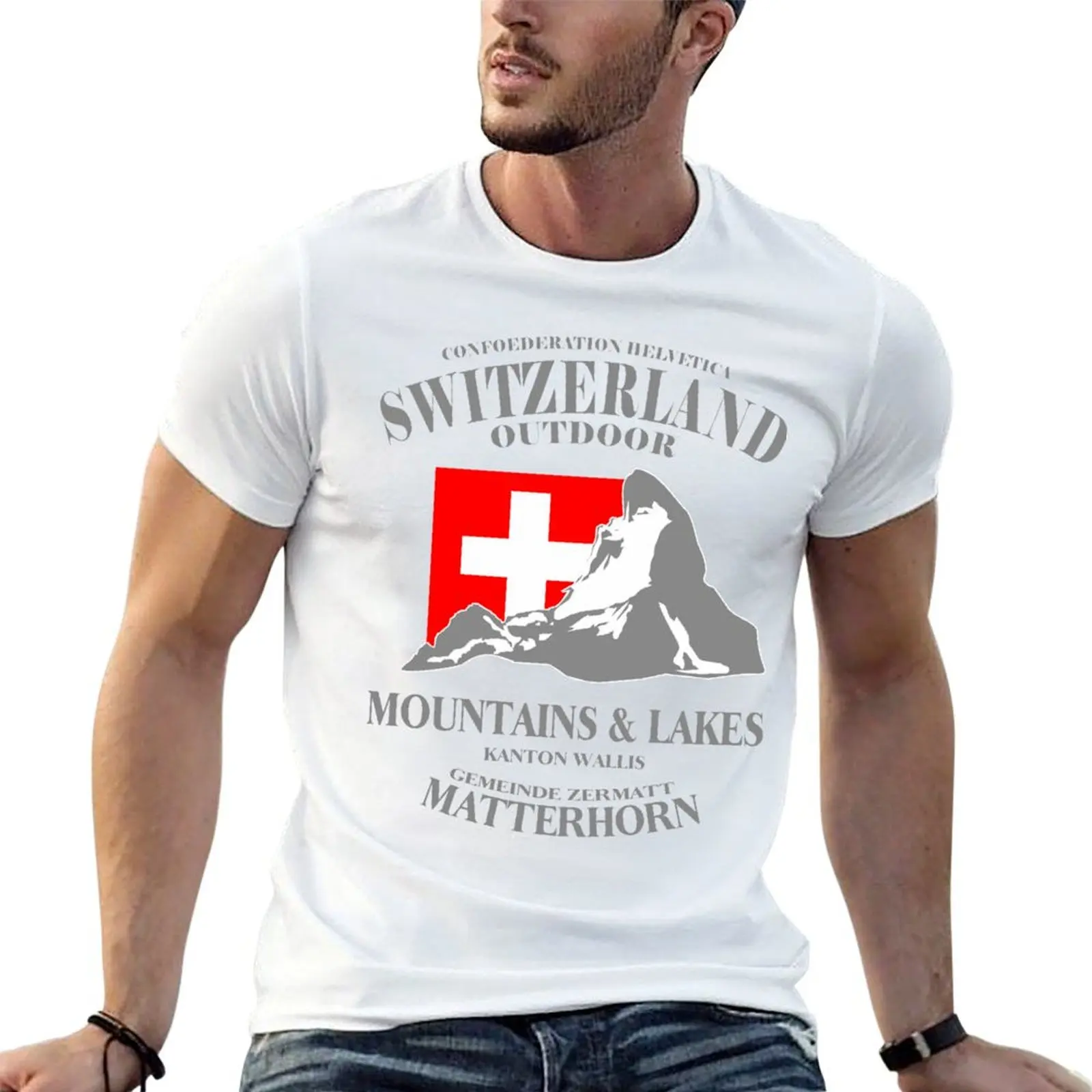 Matterhorn - Switzerland T-Shirt Outdoor Sports Lightweight Tee