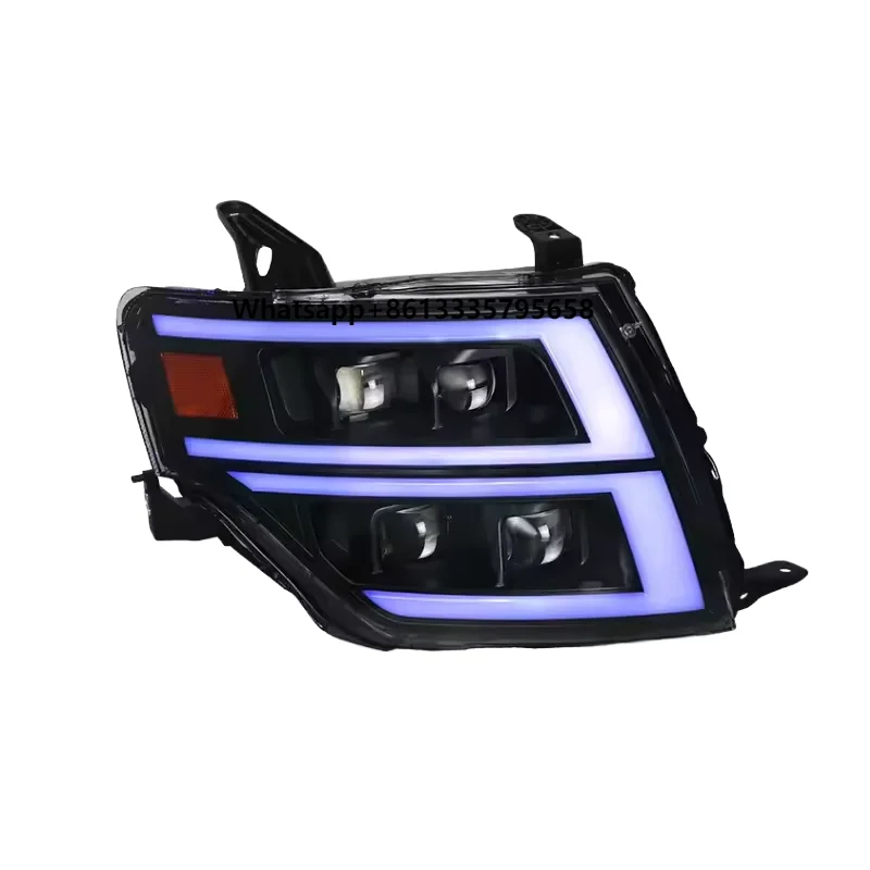 

SJC High Quality LED Front Headlights Assembly for Pajero V97 V93 New Condition Fog Driving Daytime Running Headlamps